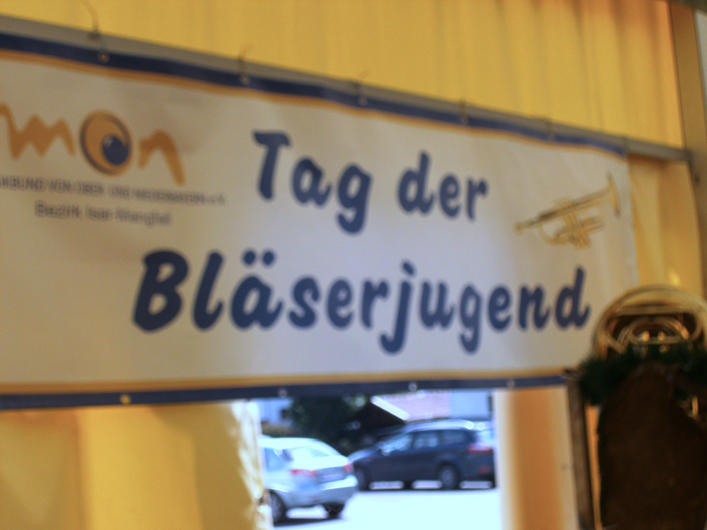 Tag der Bläserjugend in Gmund 2013