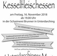 Kesselfleischessen am 16. November 2018