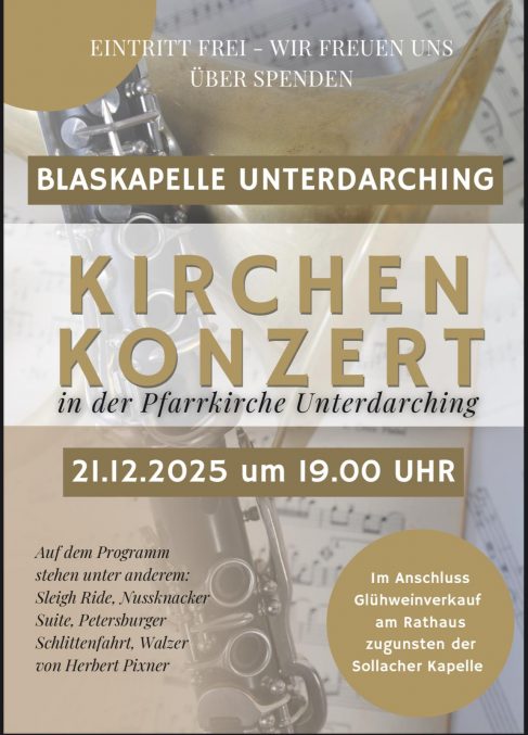 Einladung Benefiz-Kirchenkonzert 2025