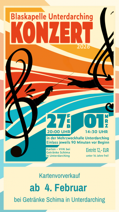 Plakat Jahreskonzert 2026